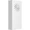 Ekena Millwork Standard Foster Flower Plinth Block With Square Edge, 2"W x 4"H x 3/4"P PBP020X040X075FOS09 - alternate 1